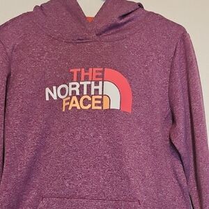 The North Face Heathered Purple Hoodie